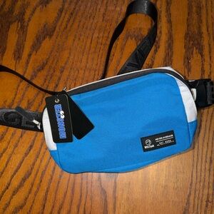 WOLFpak Blue and White Cookie Monster Crossbody Bag (matches Justice League)